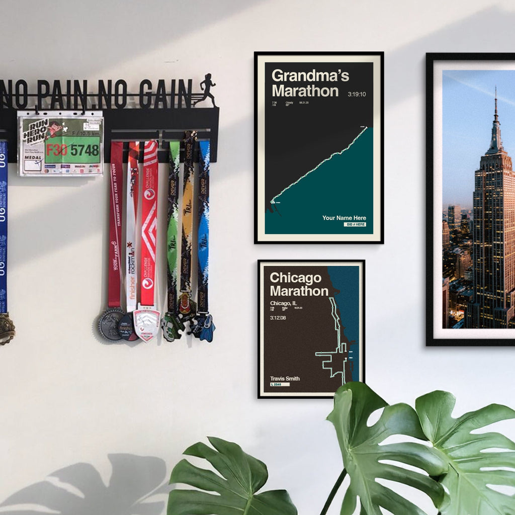 Grandma's Marathon Personalized Race Print